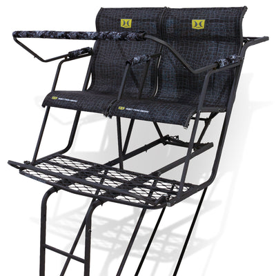 Hawk Steel 18 Foot Denali Ladder Treestand with Safe-Tread Steps (For Parts)