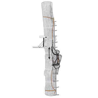 Muddy Safe-Line 30" Hunting Tree Stand Safety Nylon Rope System, 3 Pack (Used)