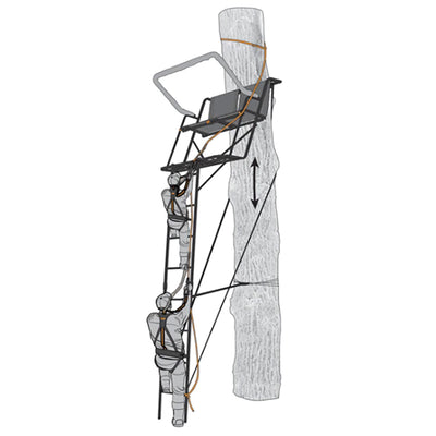 Muddy Safe-Line 30" Durable Nylon Hunting & Tree Stand System, 3 Pack (Open Box)