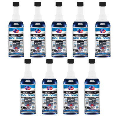 VP Racing Fuels Radiator Systems Temperature Cool Down, 16 Ounces  (9 Pack)