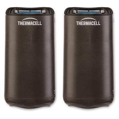 Thermacell Outdoor Patio & Camping Mosquito Bug Repeller, Graphite (2 Pack)