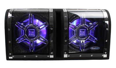 DUAL BP1204 12" 1100W Car Audio Subwoofer + Box Enclosure (Open Box)