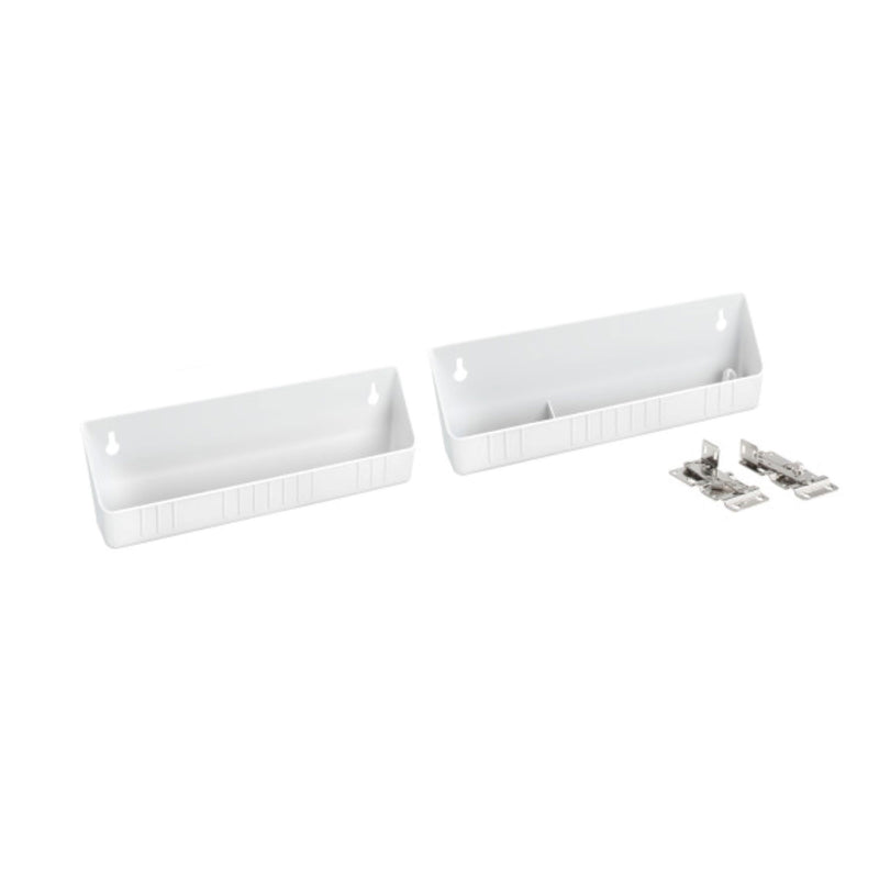 Rev-A-Shelf 6572-11-11-52 11" Sink Front Tip-Out Accessory Trays, White (Used)