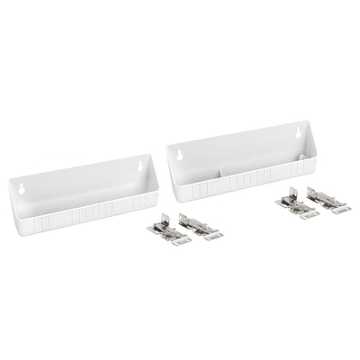 Rev-A-Shelf 6572-11-11-52 11" Sink Front Tip-Out Accessory Trays, White (Used)