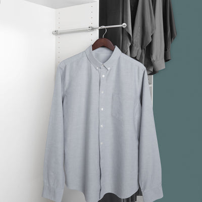 Rev-A-Shelf CVR-14-CR 14" Extendable Designer Closet Valet Rod, Chrome (3 Pack) - VMInnovations