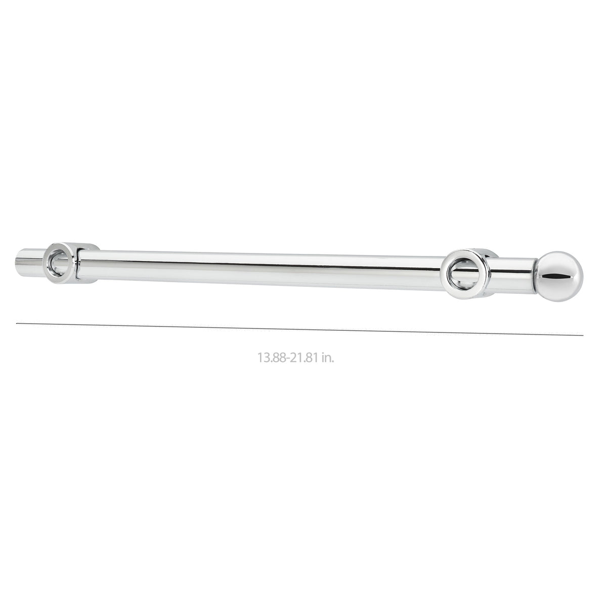 Rev-A-Shelf CVR-14-CR 14" Extendable Designer Closet Valet Rod, Chrome (3 Pack)
