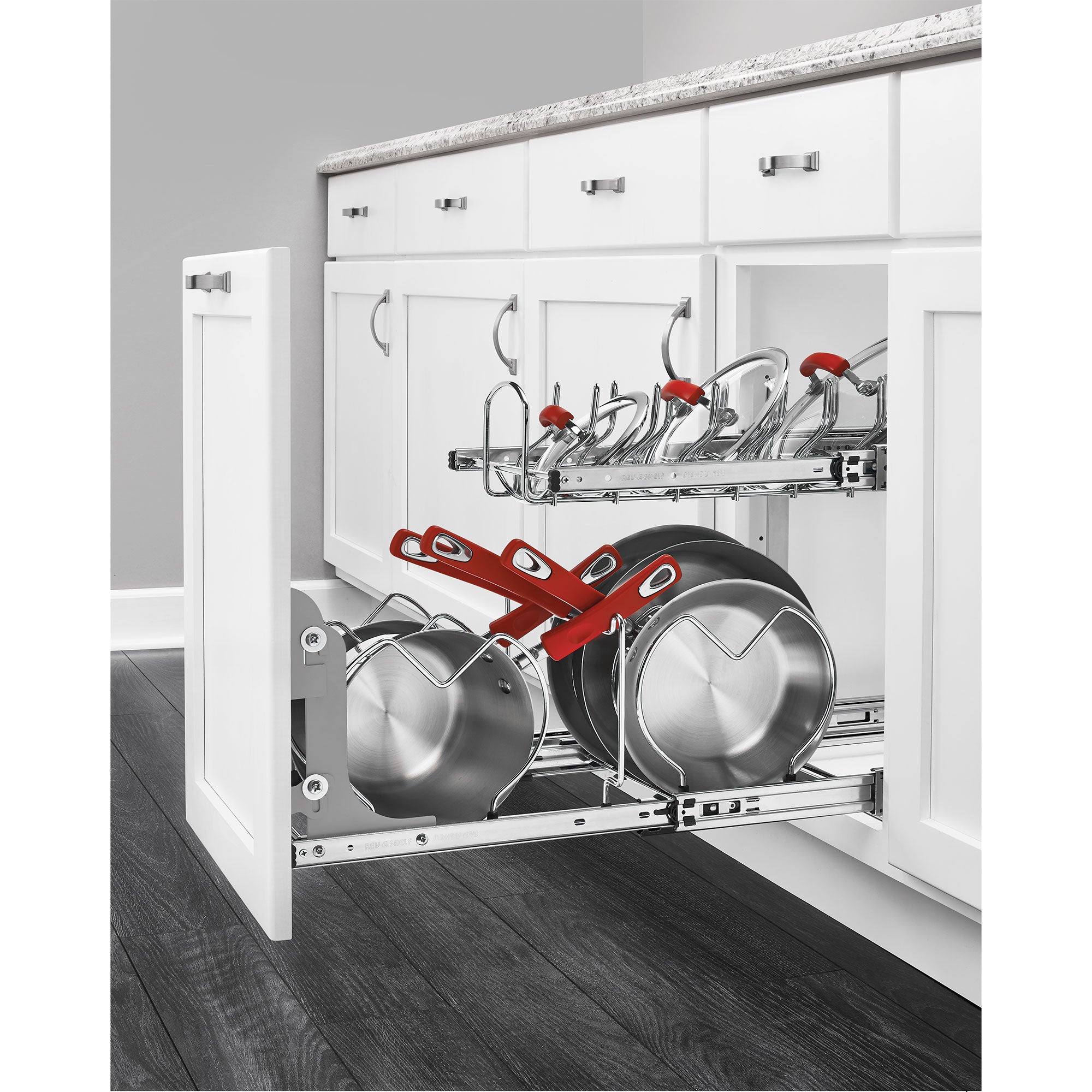 Rev-A-Shelf 5WB-DMKIT Door Mount Kit for Cabinet Pull Out Baskets (Open Box)