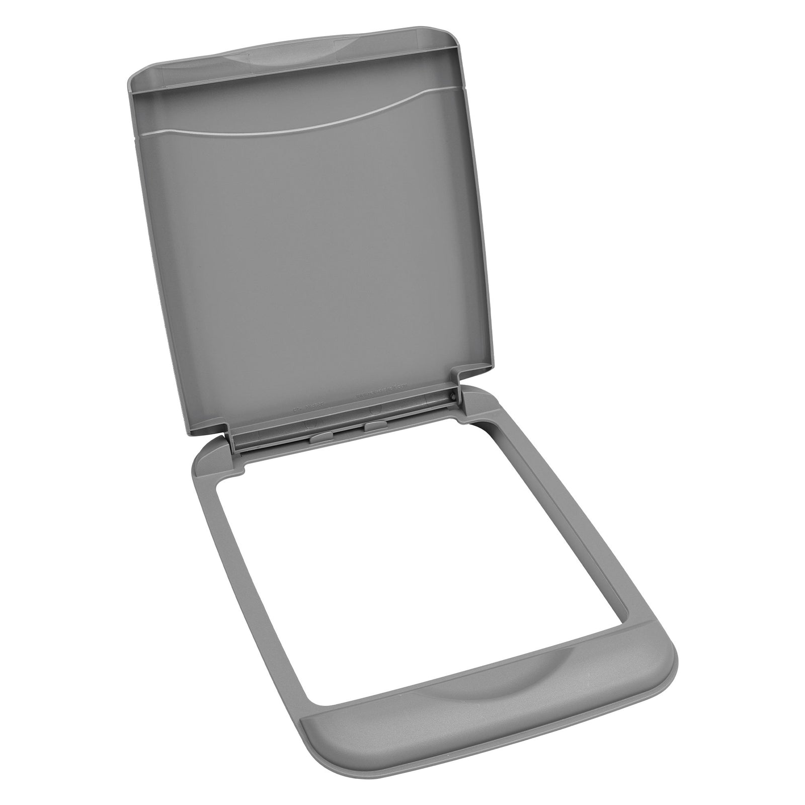 Rev-A-Shelf 35 qt. Trash Can Replacement Lid, Silver (Lid Only), RV-35-LID-17-1 - VMInnovations
