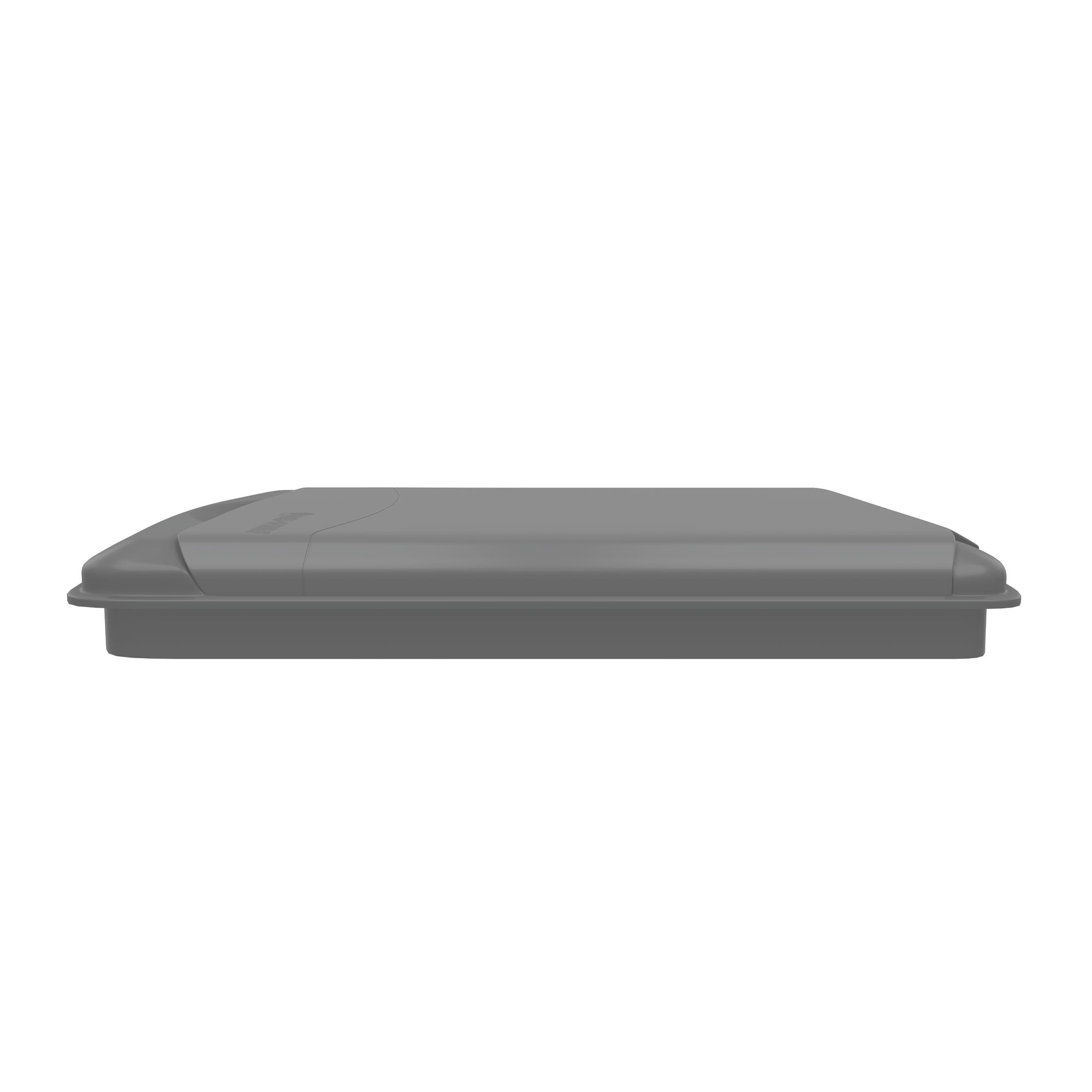 Rev-A-Shelf 35 qt. Trash Can Replacement Lid, Silver (Lid Only), RV-35-LID-17-1 - VMInnovations