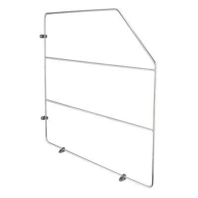 Rev-A-Shelf 18" Kitchen Cabinet Baking Sheet Tray Divider, Chrome, 597-18CR-52
