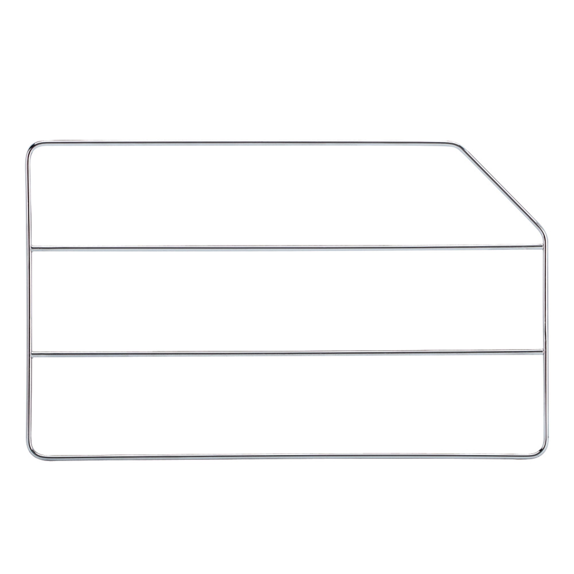 Rev-A-Shelf 18" Kitchen Cabinet Baking Sheet Tray Divider, Chrome, 597-18CR-52