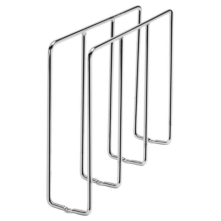 Rev-A-Shelf 596-10CR-52 Chrome U-Shaped Bakeware Cabinet Organizer (2 Pack)