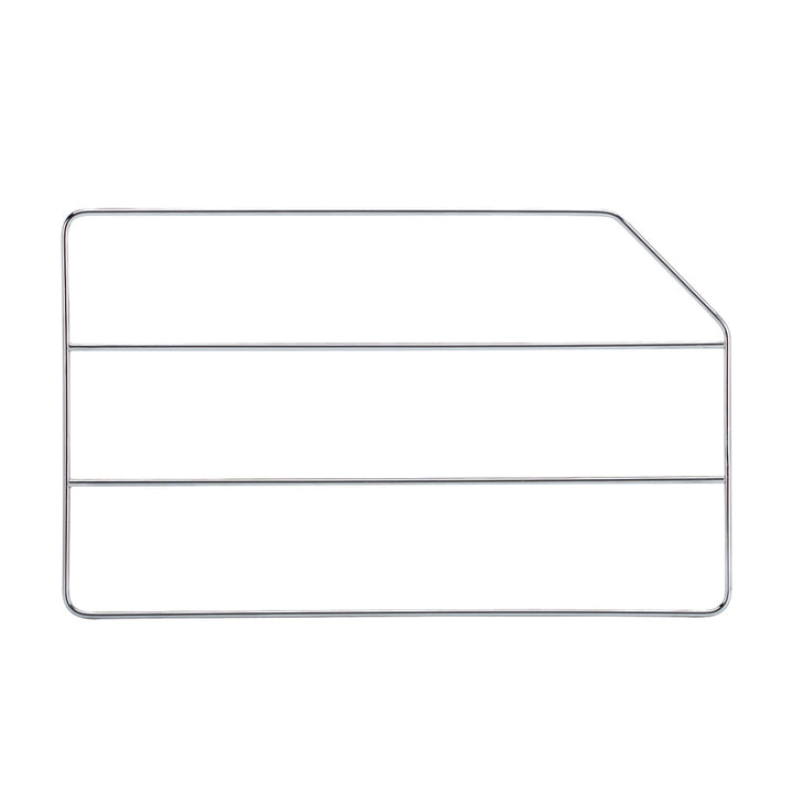 Rev-A-Shelf 12" Kitchen Cabinet Baking Sheet Tray Divider, Chrome, 597-12CR-52