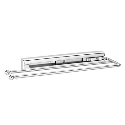 Rev-A-Shelf Pullout Dish Towel Bar Under Kitchen Cabinet, Chrome, 563-51-C
