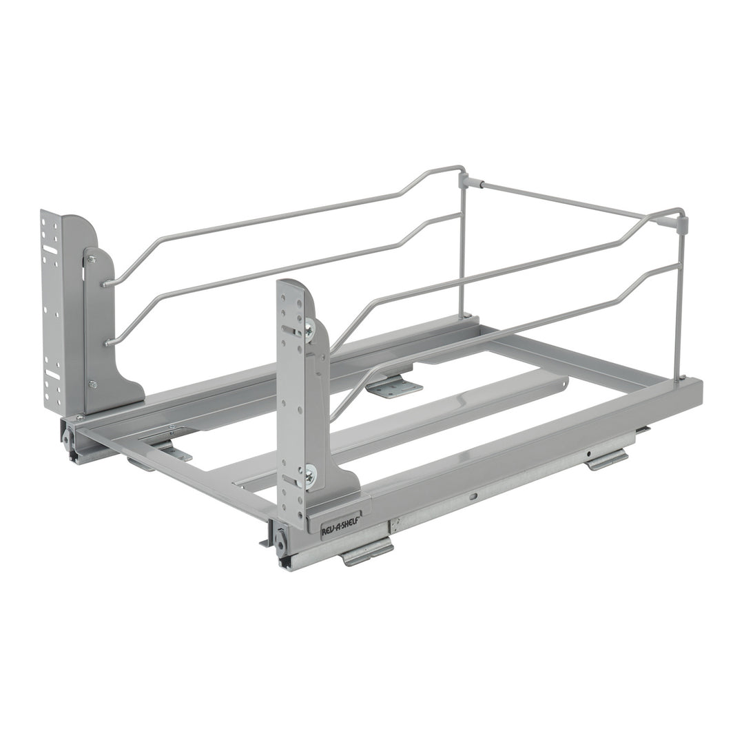 Rev-A-Shelf Double Pullout Trash 50 qt. with Soft-close, 53WC-2150SCDM-217