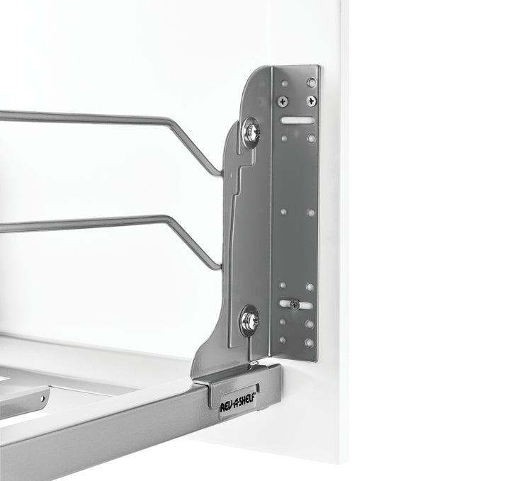 Rev-A-Shelf Double Pullout Trash 50 qt. with Soft-close, 53WC-2150SCDM-217