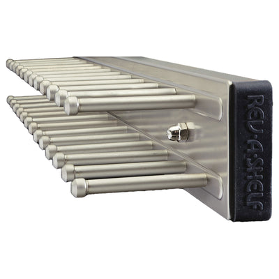 Rev-A-Shelf TRC-14CR 14-Inch Side Mount Extending Tie Rack, Nickel (Open Box)