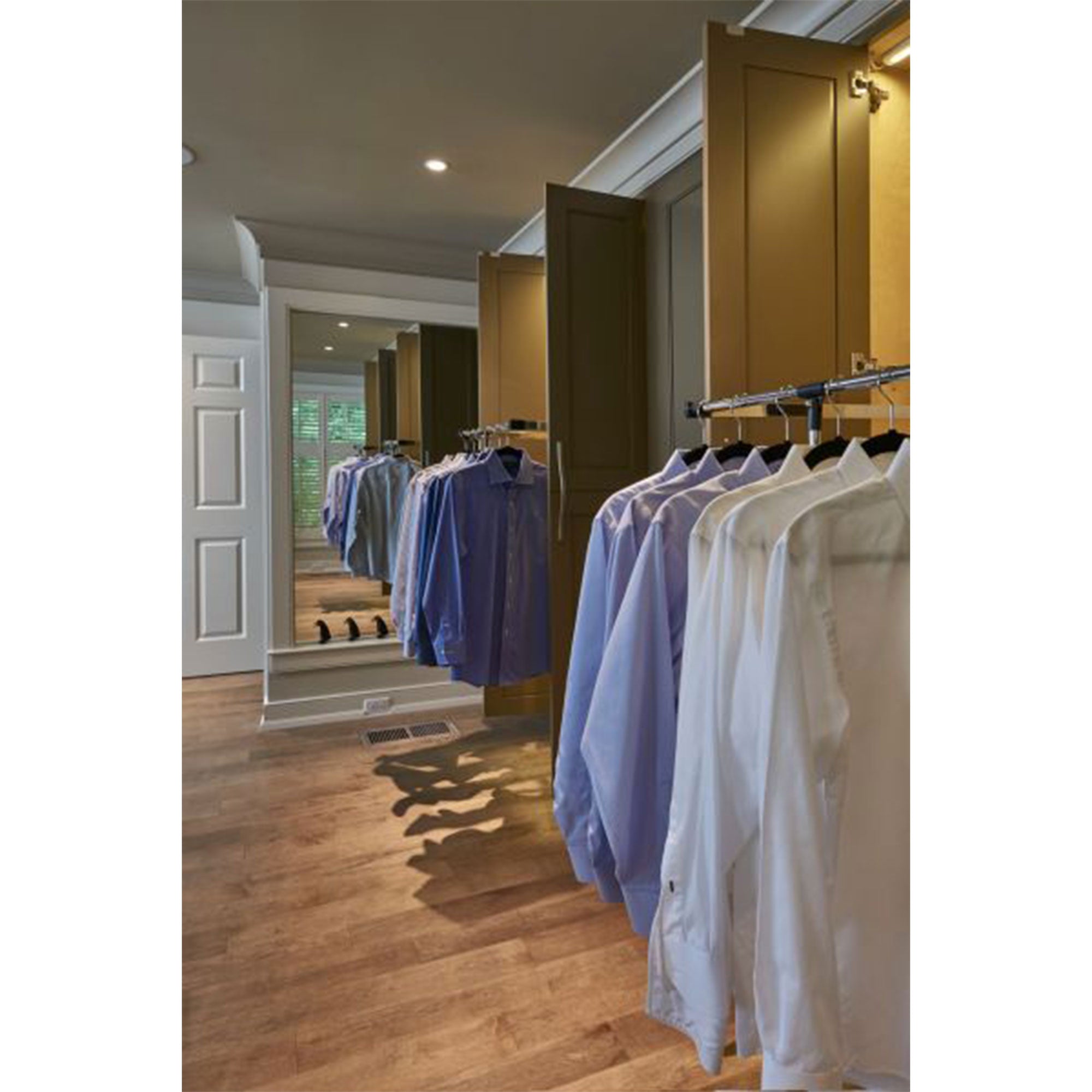 Rev-A-Shelf CPDR-2635  26 to 35 Inch Adjustable Pull Down Closet Rod, Chrome (For Parts)