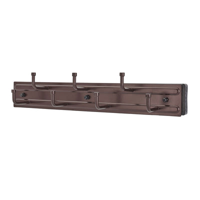 Rev-A-Shelf BRC-12ORB 12-Inch Mounted Pullout Belt Rack Organizer, Bronze (Used)