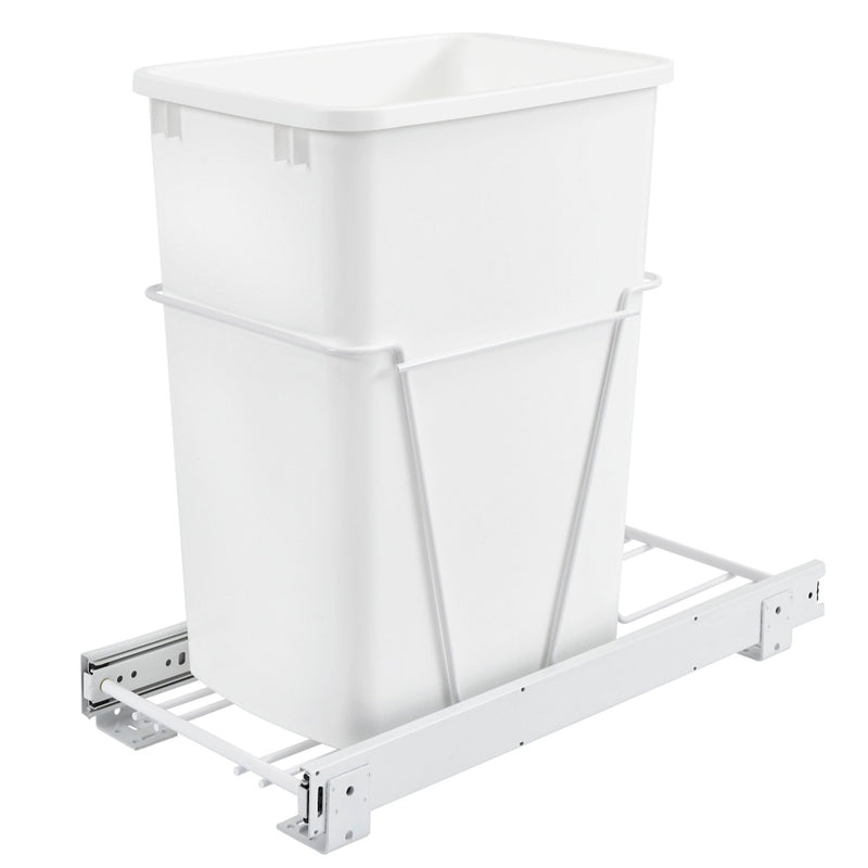 Rev-A-Shelf Single 35 Quart Pull-Out Sliding Waste Container (Open Box) (2 Pack)