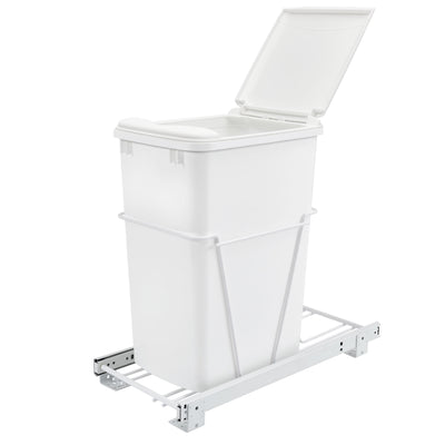 Rev-A-Shelf RV-12PB Single 35 Quart Pull-Out Sliding Waste Container (Open Box)