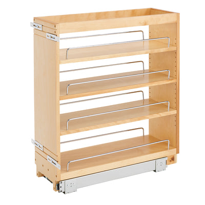 Rev-A-Shelf 448-BC-8C 8" Pullout Cabinet Organizer Rack (Certified Refurbished)