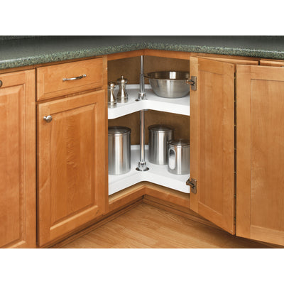 Rev-A-Shelf 6472-28-11-52-U-B 28" Kidney 2 Shelf Lazy Susan Organizer (Used)