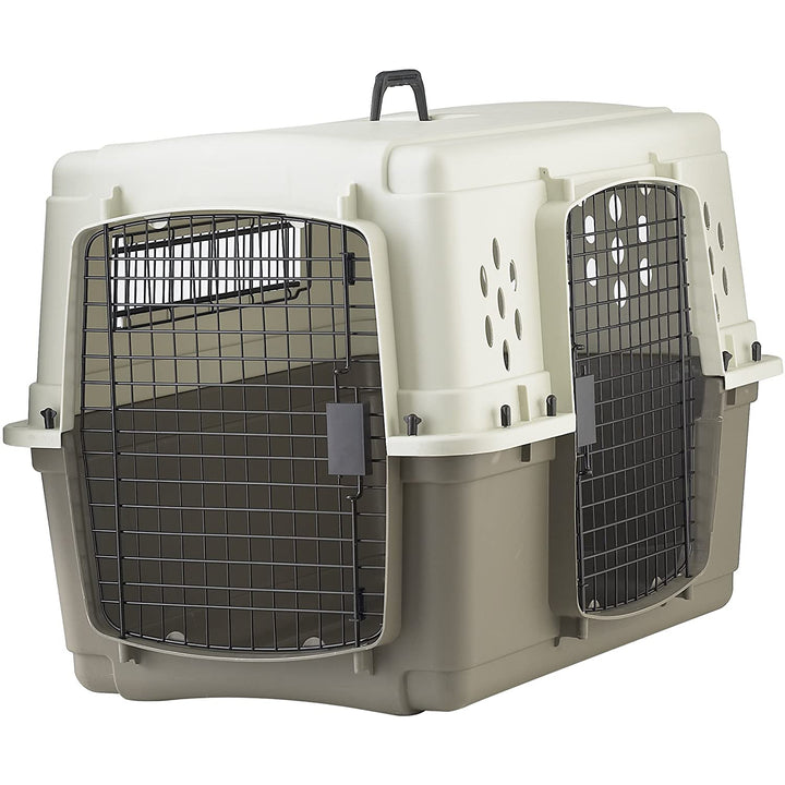 Miller Manufacturing Hard Sided Double Door Dog & Pet Travel Kennel Crate (Used) - VMInnovations