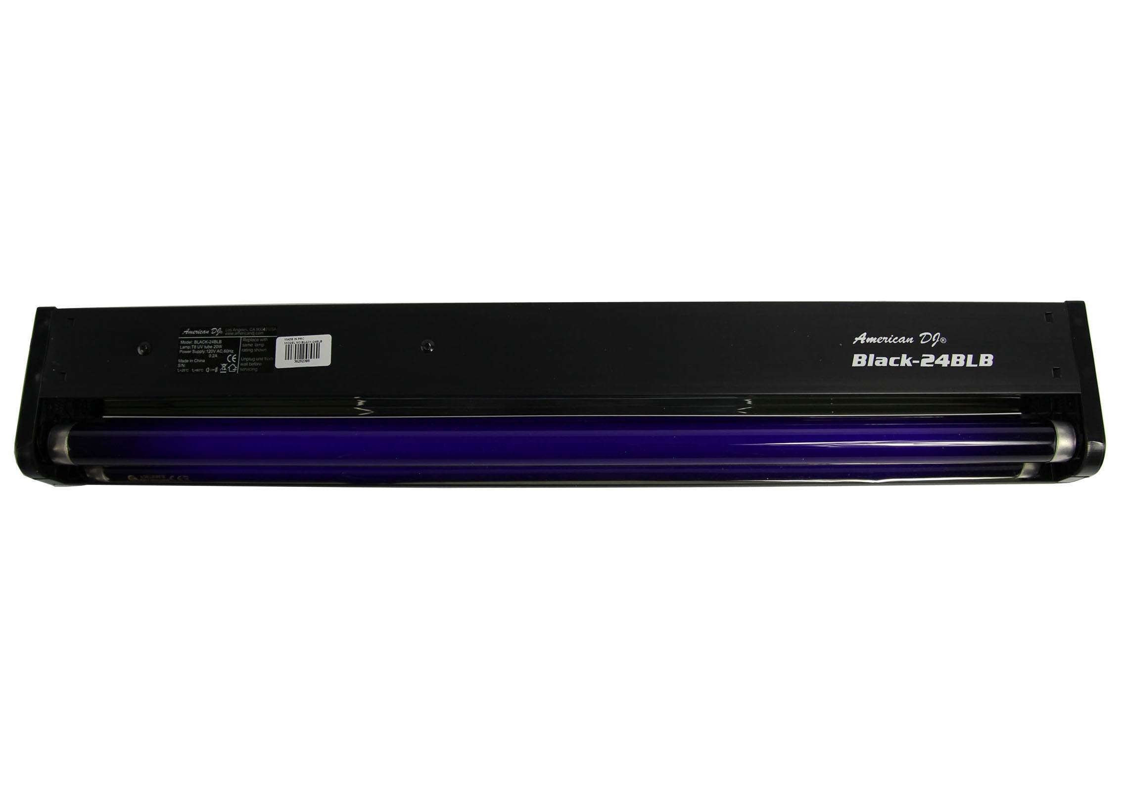 Chauvet DJ Hurricane Fog Machine & American DJ Blacklight Tube Fixture (2 Pack)