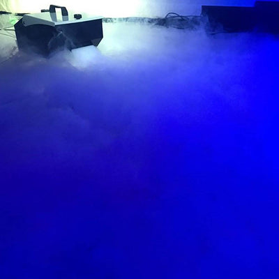 American DJ Mister Kool II Fog Machine + 1 Gallon Bottle of Fluid (2 Pack)