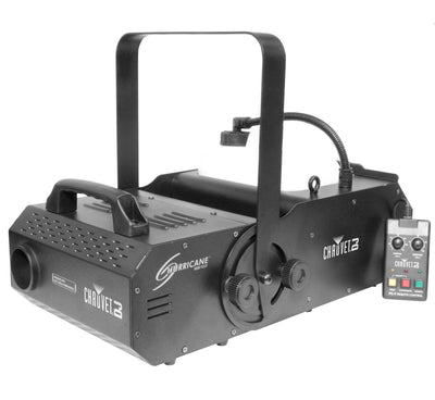 Chauvet DJ Hurricane 1800FLEX Fog Machine & Fog Juice, Strobe Light, Black Light