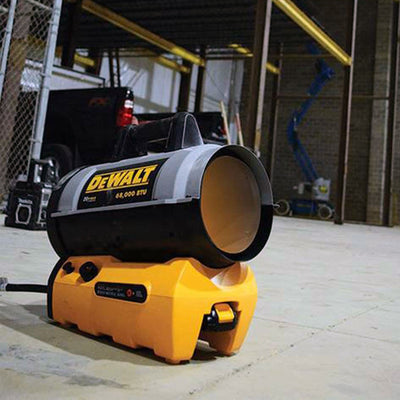 DeWalt 68,000 BTU Jobsite Cordless Forced Air Propane Heater (For Parts) - VMInnovations