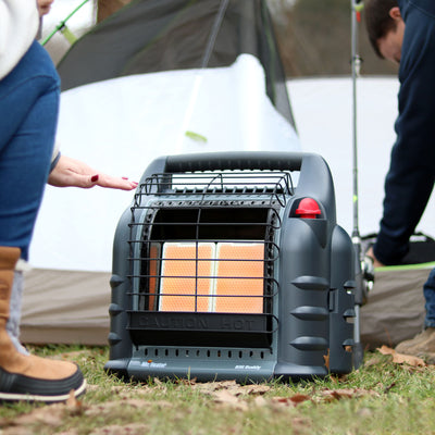 Mr. Heater 18000 BTU Hunting Big Buddy Propane Gas Heater, Grey (Open Box) - VMInnovations
