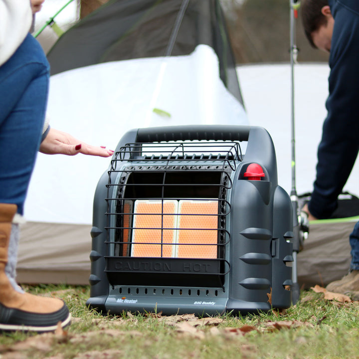 Mr. Heater 18000 BTU Hunting Big Buddy Propane Gas Heater, Grey (For Parts) - VMInnovations