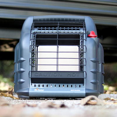 Mr. Heater 18000 BTU Hunting Big Buddy Propane Gas Heater, Grey (Open Box) - VMInnovations