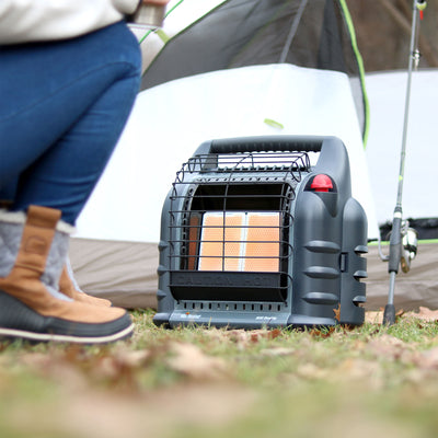 Mr. Heater 18000 BTU Hunting Big Buddy Propane Gas Heater, Grey (Open Box)