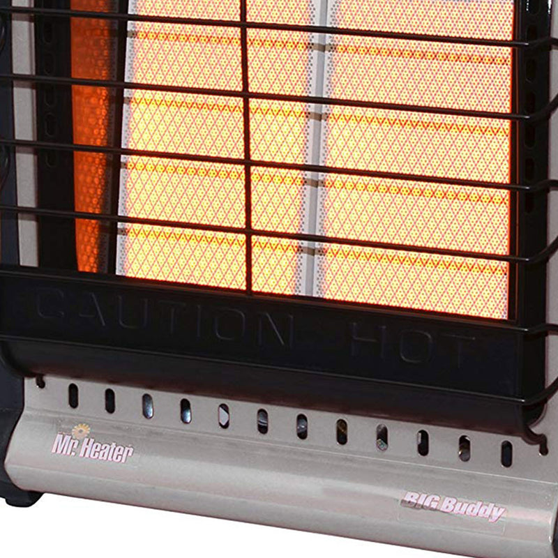 Mr. Heater 18000 BTU Hunting Big Buddy Portable Propane Gas Heater, Grey (Used)