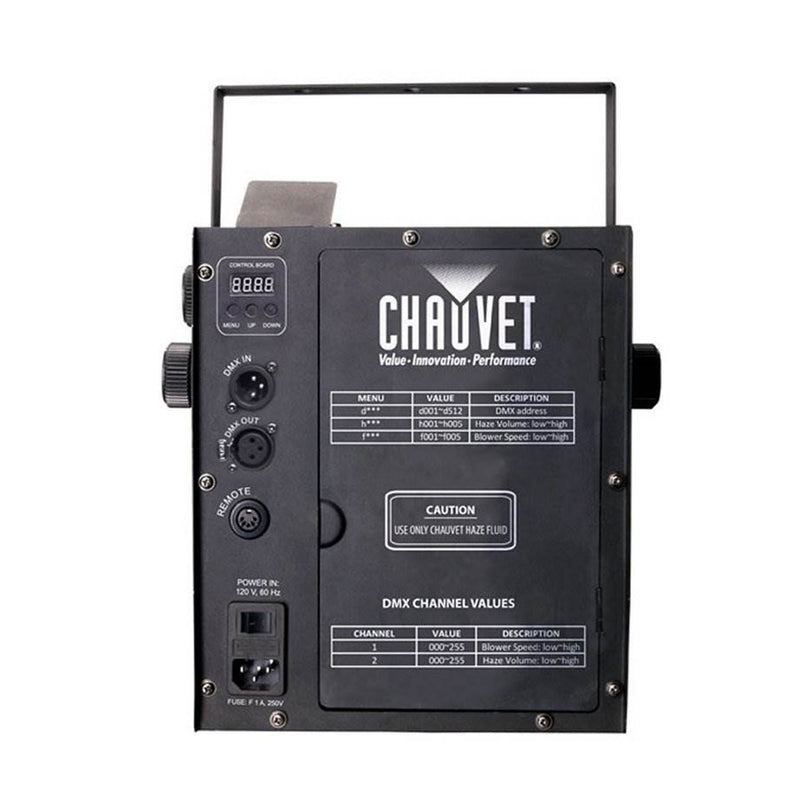 Chauvet DJ Hurricane Haze 2D & Hurricane Pro Fog Machines w/ Fog Fluid & Remotes