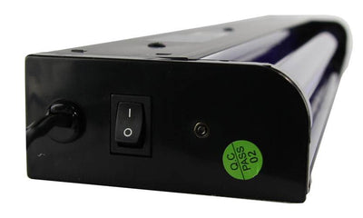 Chauvet DJ Hurricane 1800 FLEX DMX Fog Machine + 24 Inch Black Light (2 Pack) - VMInnovations
