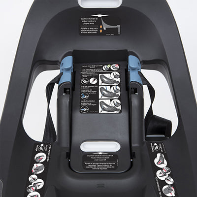 Cybex Aton M Rear Facing Infant Car Seat with SafeLock Base, Blue (Open Box)