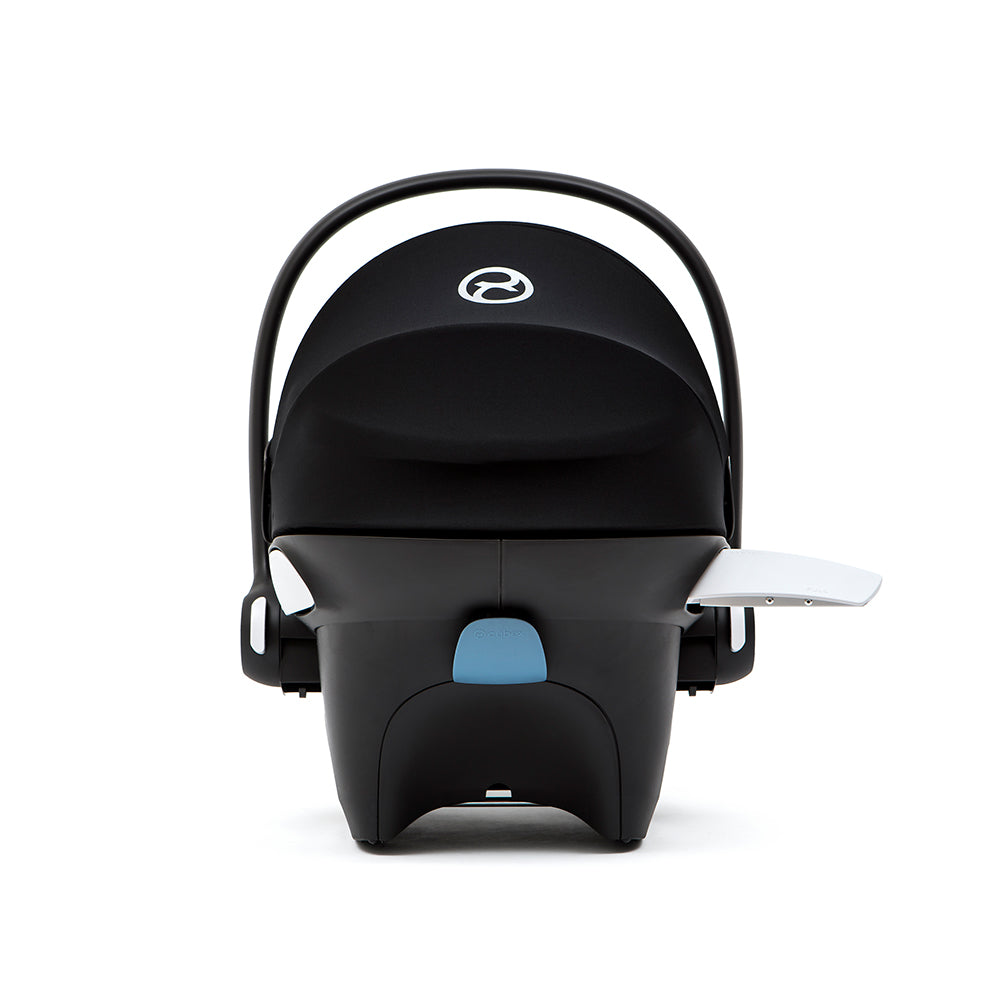 Cybex Aton M Rear Facing Infant Car Seat with SafeLock Base, Blue (Open Box)