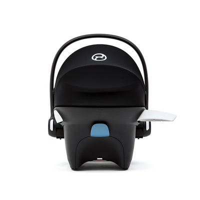 Cybex Aton M Rear Facing Infant Car Seat with SafeLock Base, Blue (Open Box)