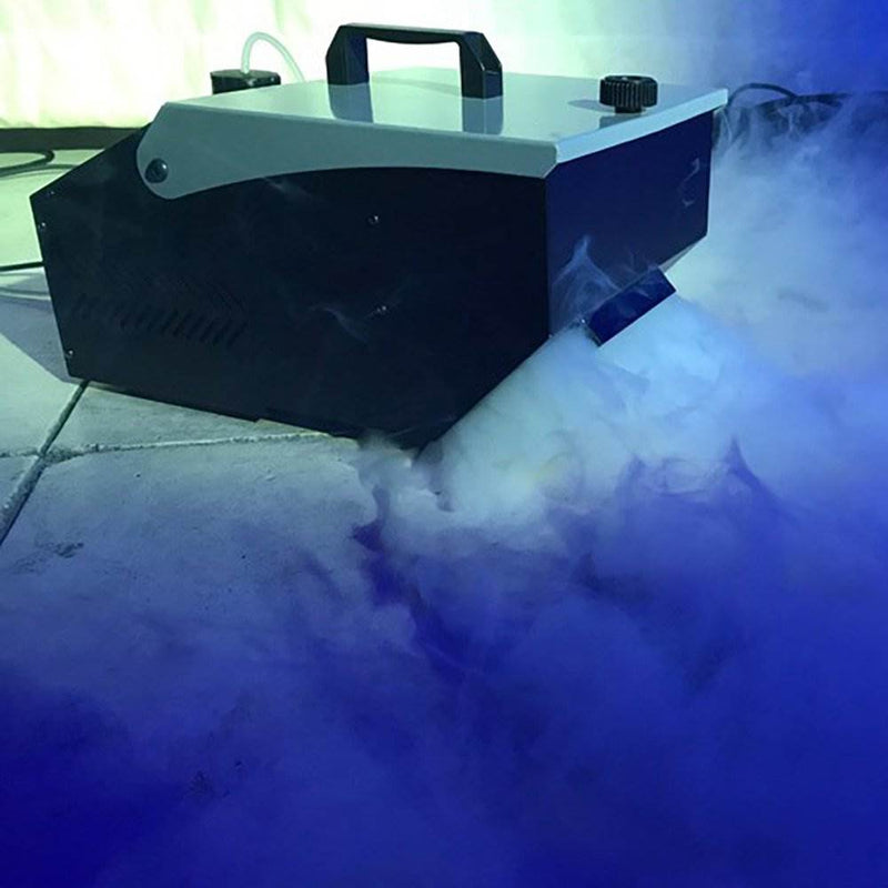 American DJ Fog Machine + Fog Smoke Juice + Mini Strobe Light + Black Light Tube
