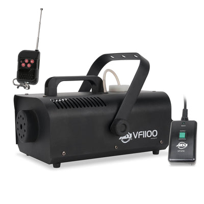 American DJ 850W 1 Liter Fog Machine w/ 48 Inch UV Black Pro Black Light(2 Pack)