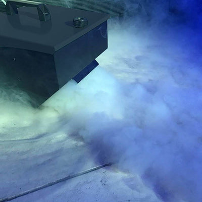American DJ Mister Kool II Smoke Fog Machine & 24 Inch 20W Black Light (2 Pack) - VMInnovations
