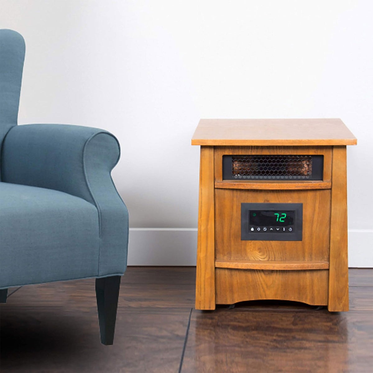 Lifesmart Lifelux 8 Element Infrared Extra Large Room Heater, Oak (For Parts)