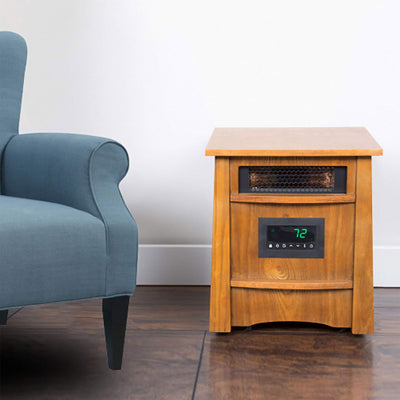 LifeSmart LifePro 8 Element 1500W Electric Infrared Quartz Indoor Space Heater - VMInnovations