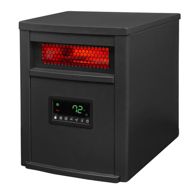 LifeSmart 8 Element 1500W Electric Infrared Quartz Indoor Space Heater (Used)