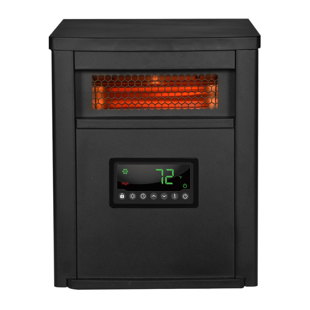 LifeSmart LifePro 8 Element 1500W Electric Infrared Quartz Indoor Space Heater