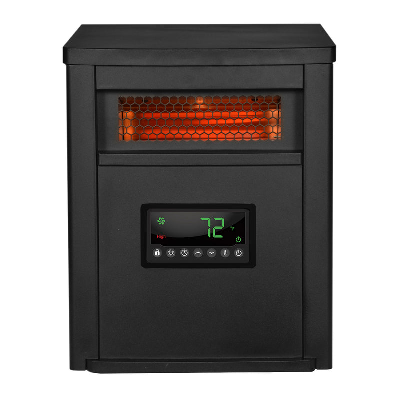 LifeSmart LifePro 8 Element 1500W Electric Infrared Quartz Indoor Space Heater - VMInnovations